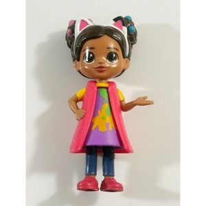 Gabby's Dollhouse Dreamworks Action Figure Doll 4" Changing Dress Cat Ears Clean